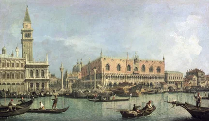 Der Molo und die Piazzetta San Marco, Venedig
